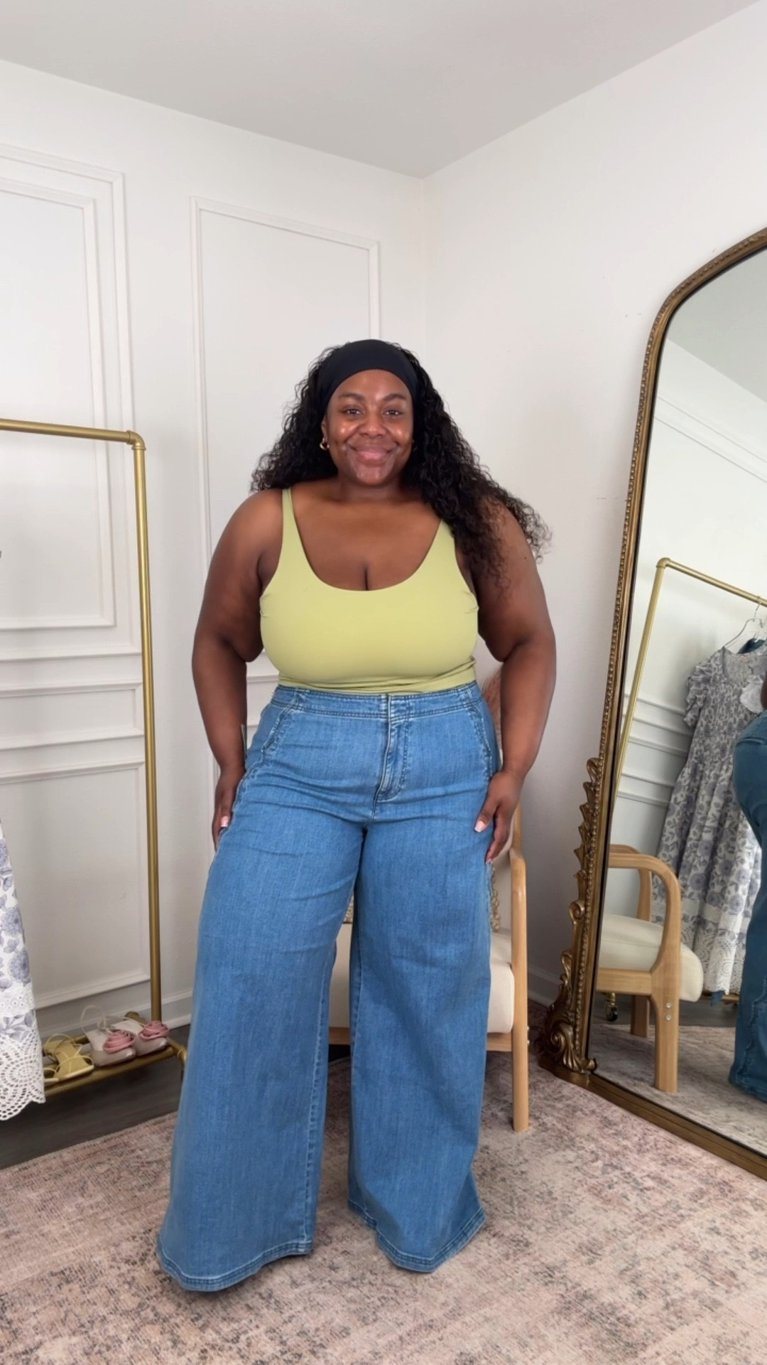 The perfect wide leg jeans for Cowboy Carter 

Size 20

Wide leg jeans, concert outfit, plus size fashion



#LTKPlusSize