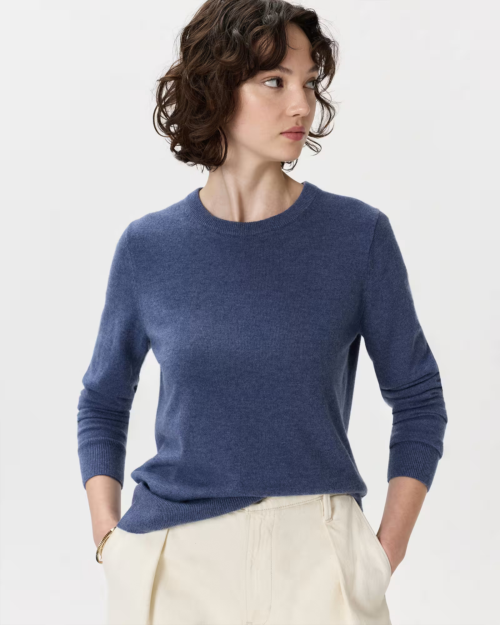 Mongolian Cashmere Crewneck Sweater | Quince