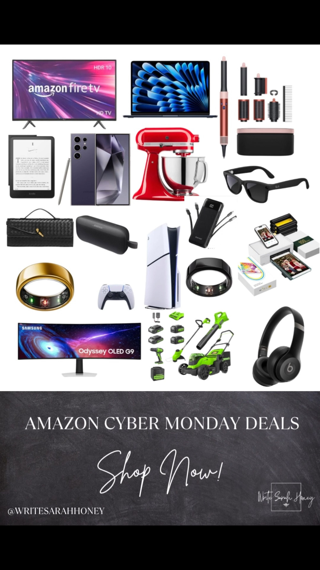 Don’t miss out on Amazon’s Cyber Monday deals! Shop now for unbeatable savings on the best tech, gadgets, and more. Hurry—these deals won’t last long!🎄 FOLLOW WRITE SARAH HONEY! 

#CyberMonday #AmazonDeals #CyberMondaySale #ShopAndSave #HolidayShopping #DealsOnDeals #TechDeals #GadgetLovers #AmazonFinds #BlackFridayContinues #CyberMonday2025 #ShopNow #SavingsGalore#LTKCyberWeek #LTKWatchNow

#LTKHoliday #LTKCyberWeek #LTKGiftGuide