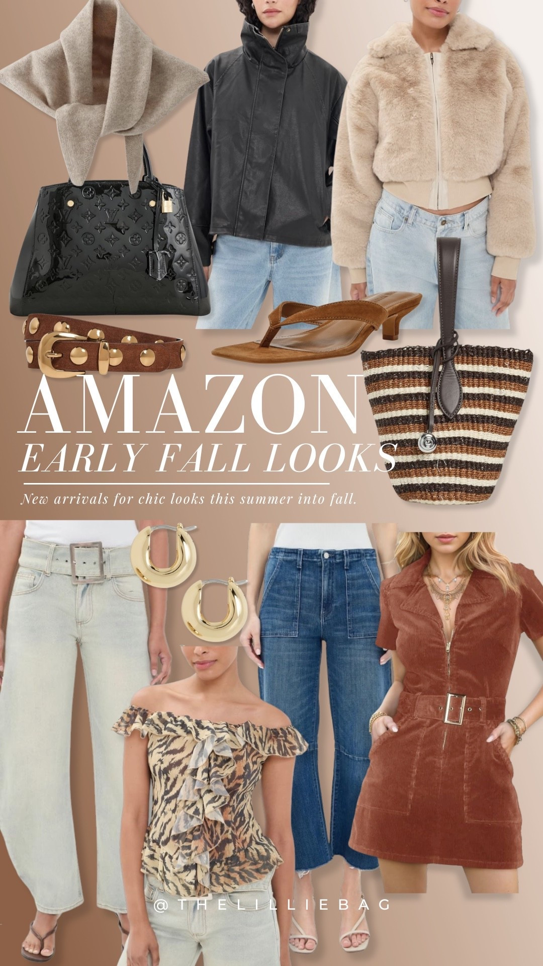 Amazon Early Fall Looks 🍂🤎

The early fall finds just keep getting better! I added so many chic new arrivals to my Amazon storefront—from elevated denim and cozy layers to luxe-looking bags, statement accessories, and the prettiest neutral pieces for the season ahead.

If you’re already dreaming about fall outfits, these are worth a look. 🤍

Amazon early fall outfits, Amazon fashion finds, Amazon storefront, fall fashion, neutral outfits, Amazon handbags, cozy layers, denim, faux leather jacket, faux fur jacket, corduroy dress, fall accessories, chic Amazon finds, affordable fashion, Amazon style.

#LTKSeasonal #LTKootd