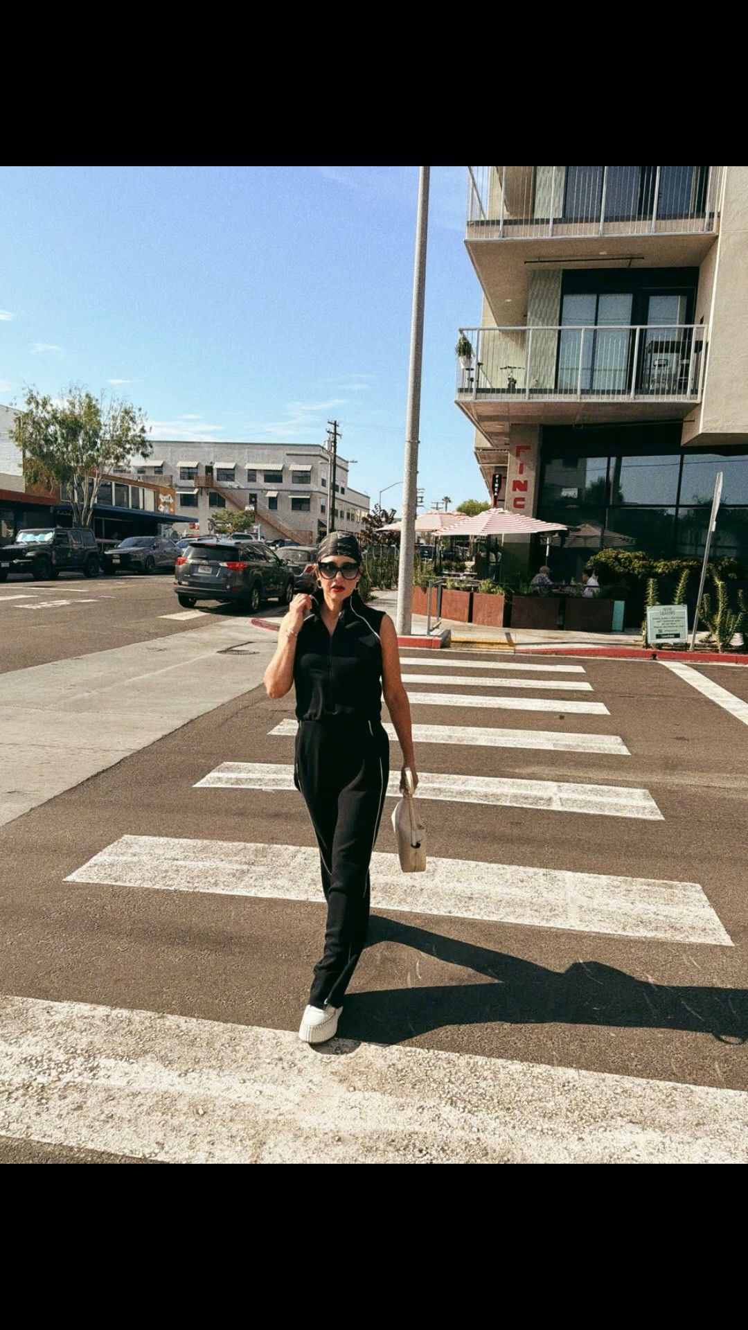 Black jumpsuit, white sneakers, and my ALLSANTAELLA scarf—the easiest way to make an everyday look feel instantly chic. 🤍🖤

Effortless, comfortable, and still very much my style.

Comment DETAILS to receive a DM with the links. ✨

#LTKOver40 #LTKootd #LTKSeasonal
