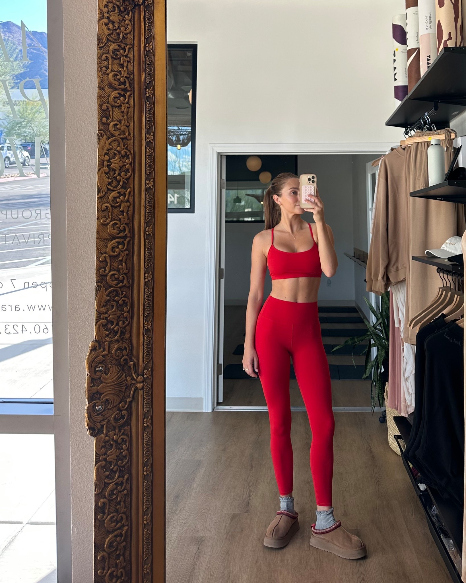 shop this new @vuoriclothing color now! 🍒 Wearing size XS in leggings and small in sports bra #vuoripartner

#LTKfitnessgoals #LTKHoliday #LTKCyberWeek