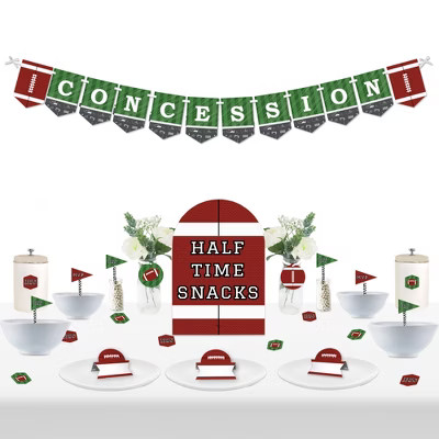 Big Dot of Happiness End Zone - Football - DIY Baby Shower or Birthday Party Concession Signs - S... | Target