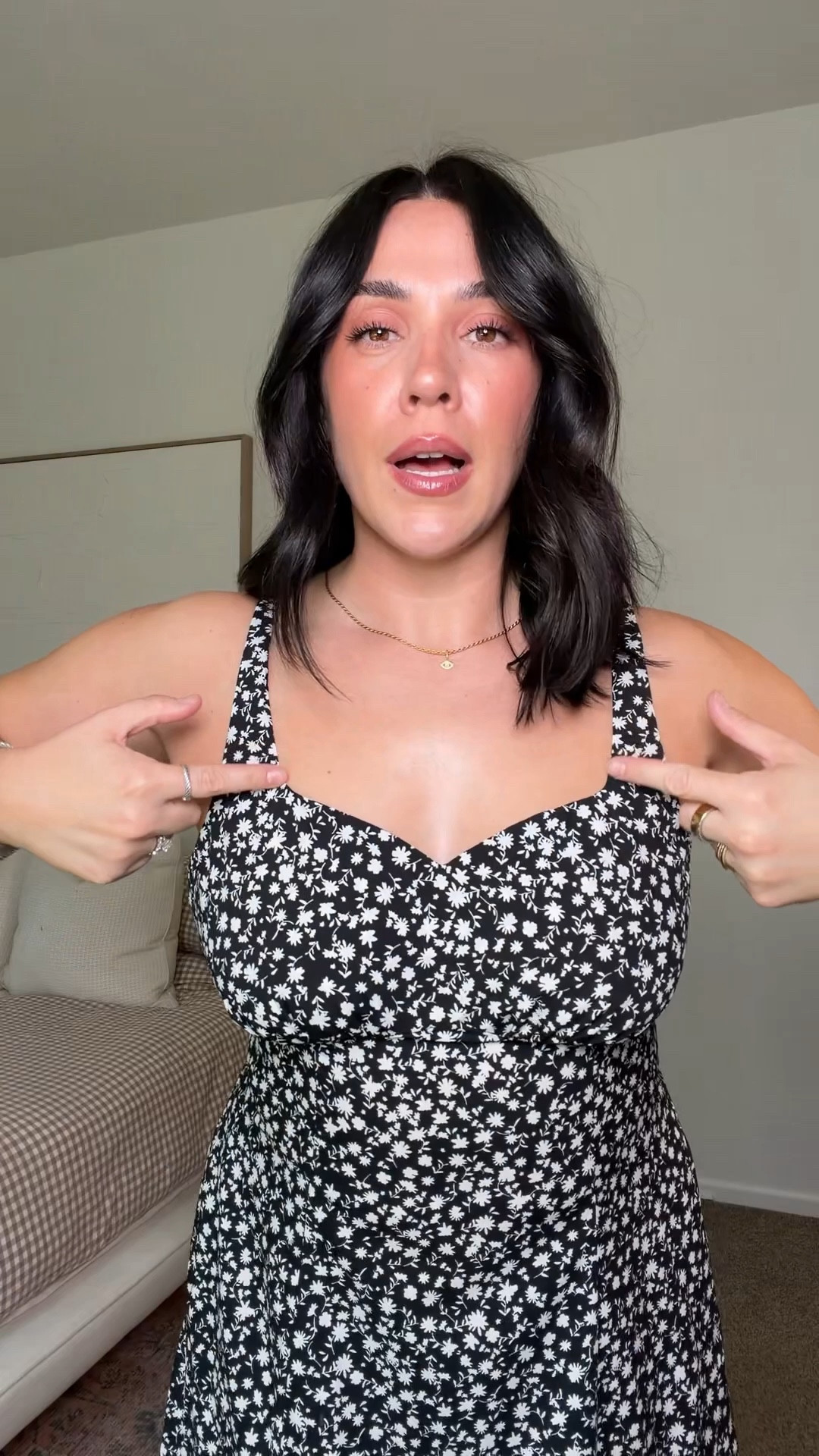 Wedding guest dress idea from Walmart. Side L, smocked could do M. 

#LTKMidsize #LTKWedding #LTKootd