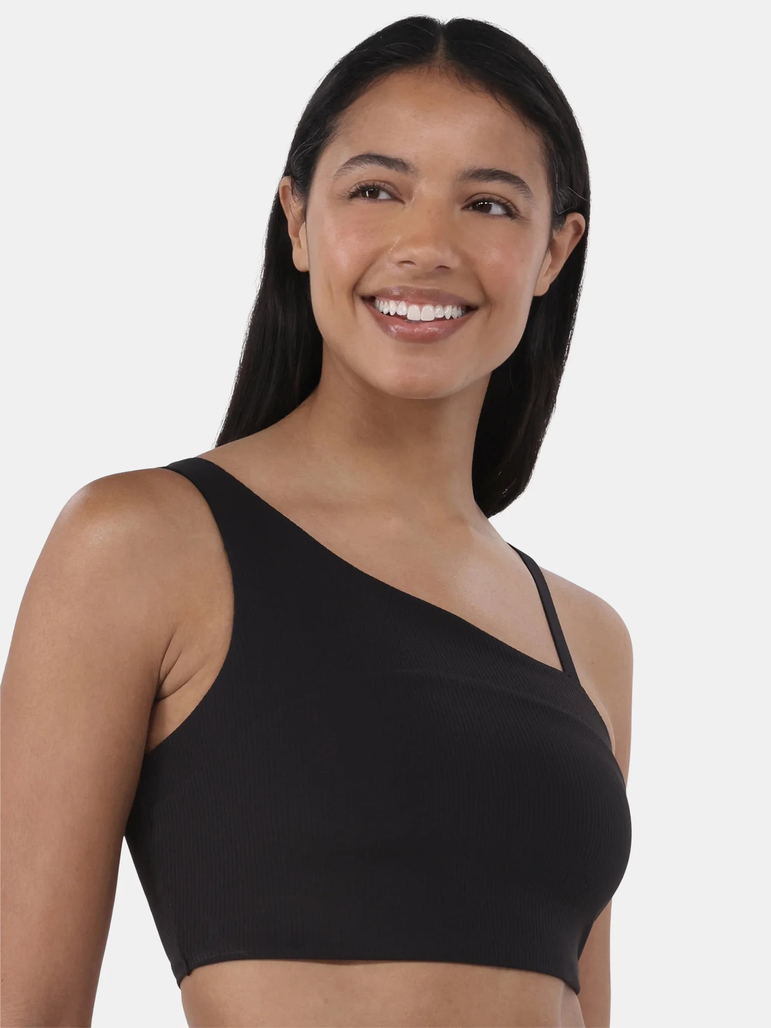 Avia Women's Crossover Ribbed Sports Bra, Sizes XS-XXXL | Walmart (US)