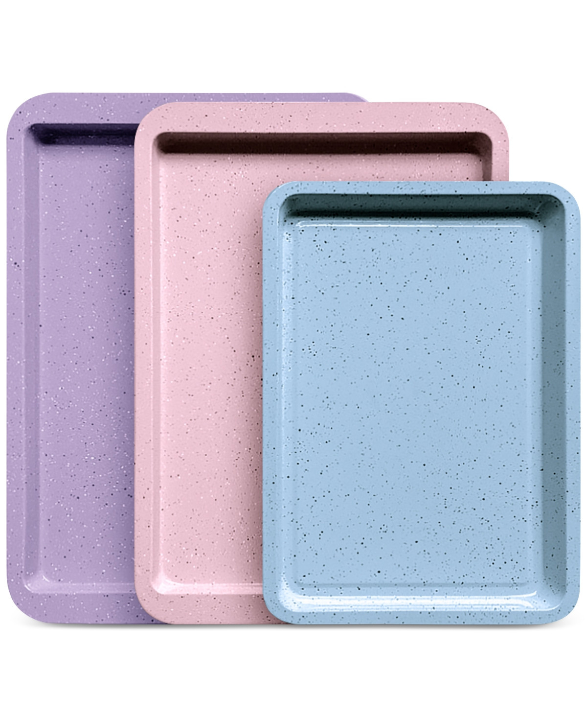 Art & Cook 3-Pc. Nonstick Cookie Sheet Set - Multi Color | Macy's