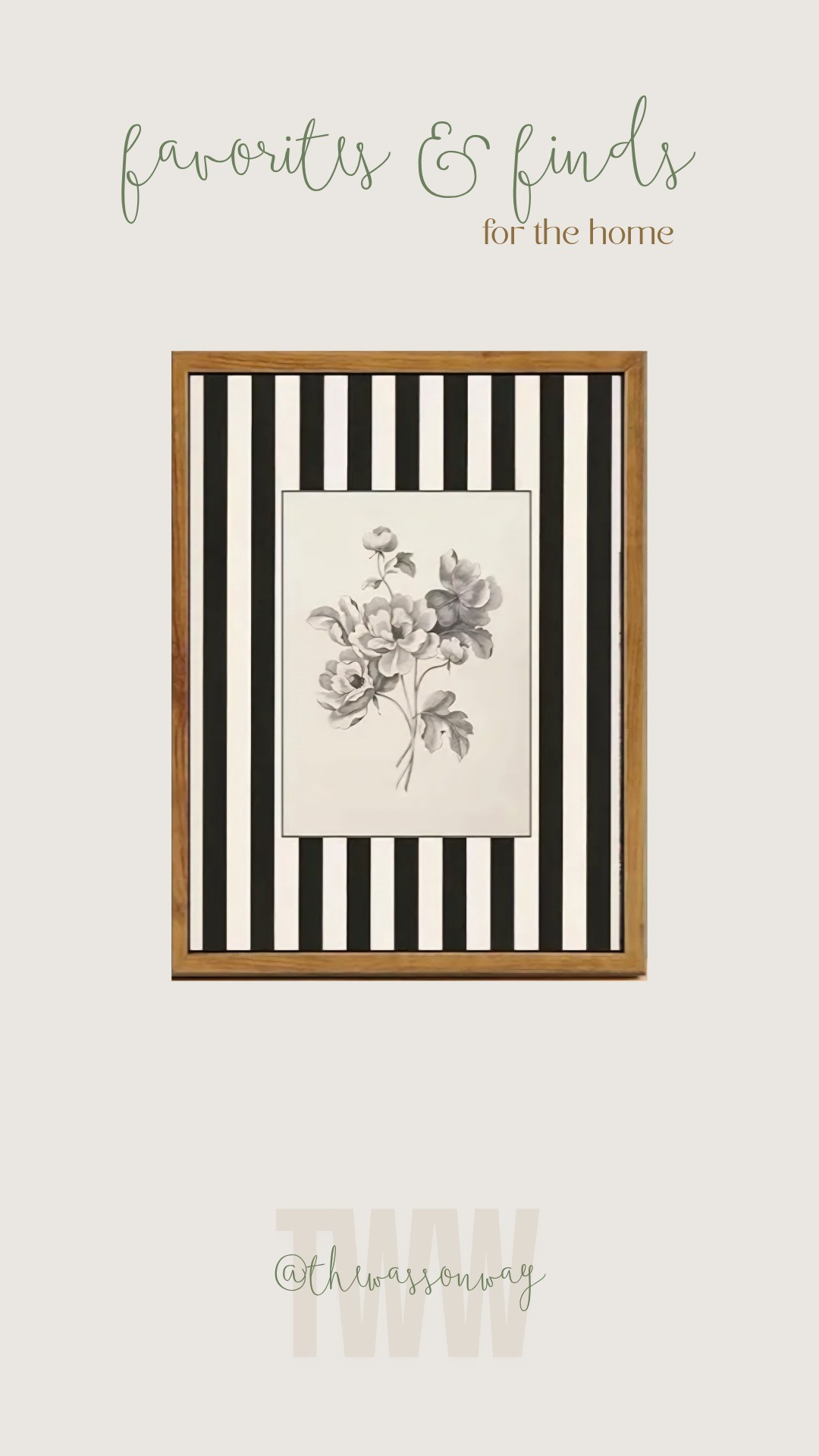Cute framed art! Love the striped mat detail

#LTKSaleAlert #LTKHome #LTKU
