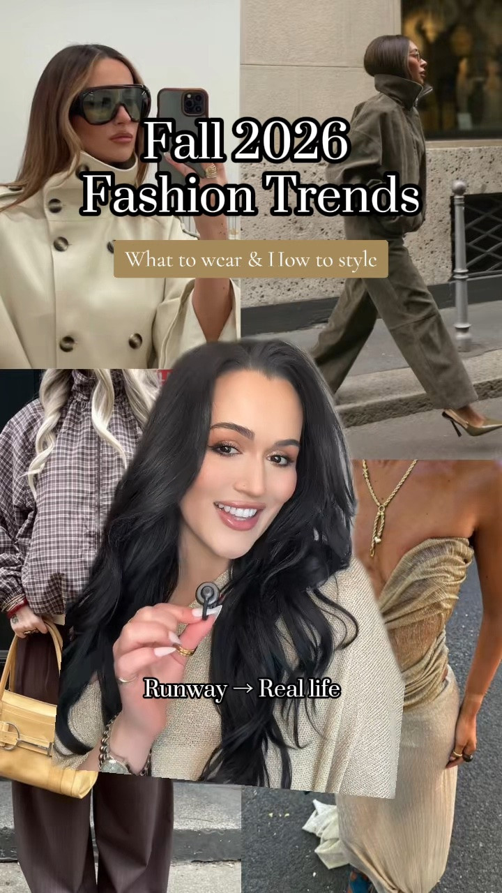 Fall 2026 fashion trends
