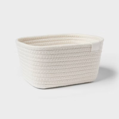 Coiled Rope Basket Ivory - Brightroom™ | Target
