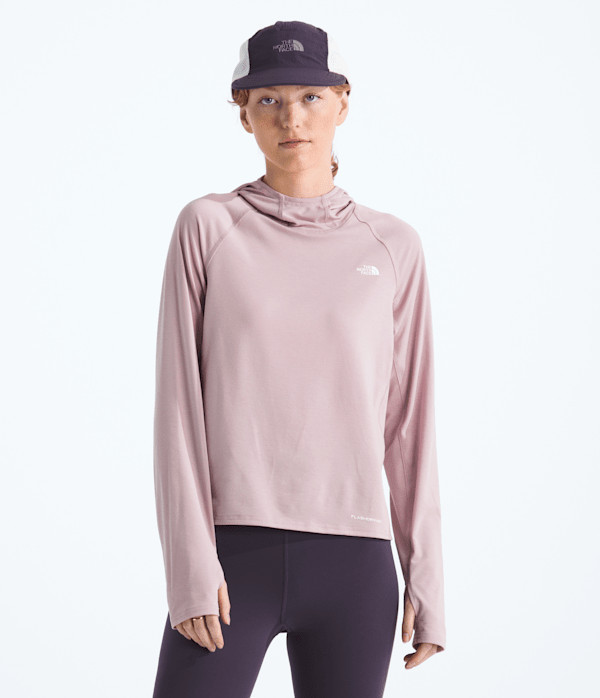The North Face Women’s Adventure Sun Hoodie Sweatshirt (Size: XL): Metal Pink | The North Face (US)
