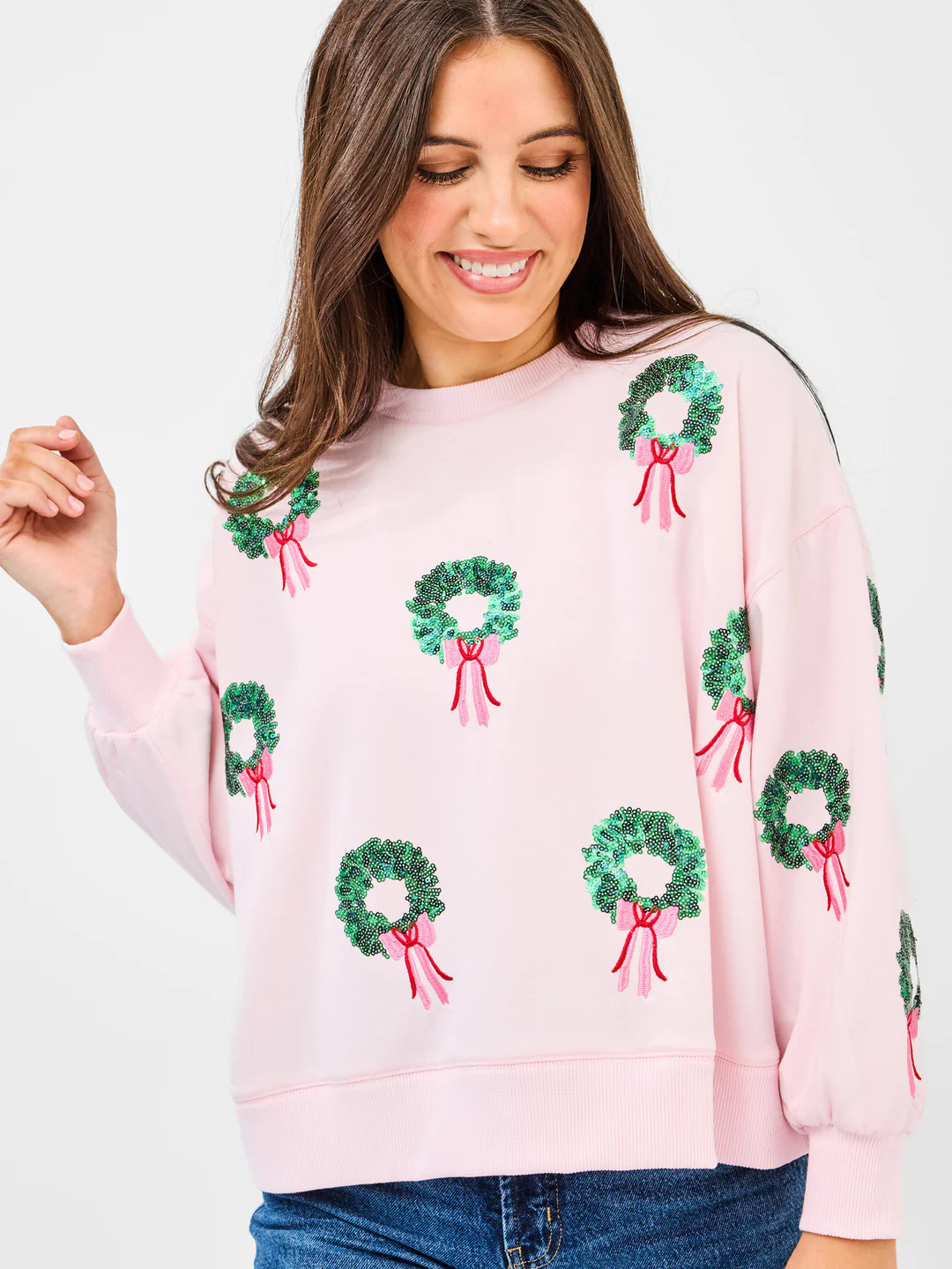 Millie Sweatshirt | Wreaths | Mary Square