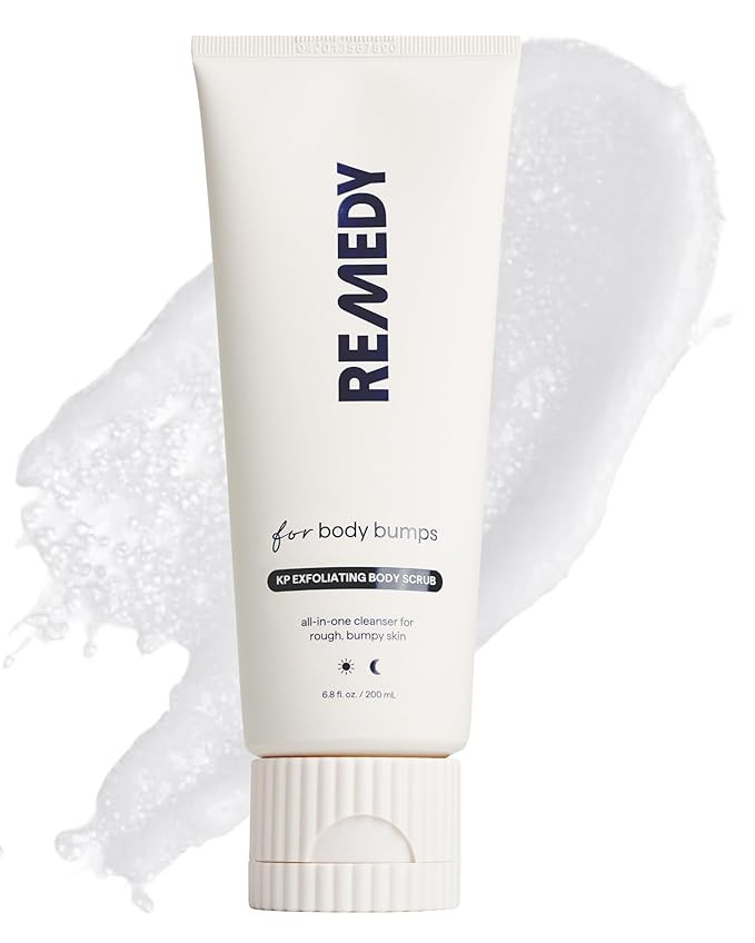 Remedy KP Exfoliating Body Scrub | Keratosis Pilaris and Chicken Skin Treatment with Fine Sugar, ... | Amazon (US)