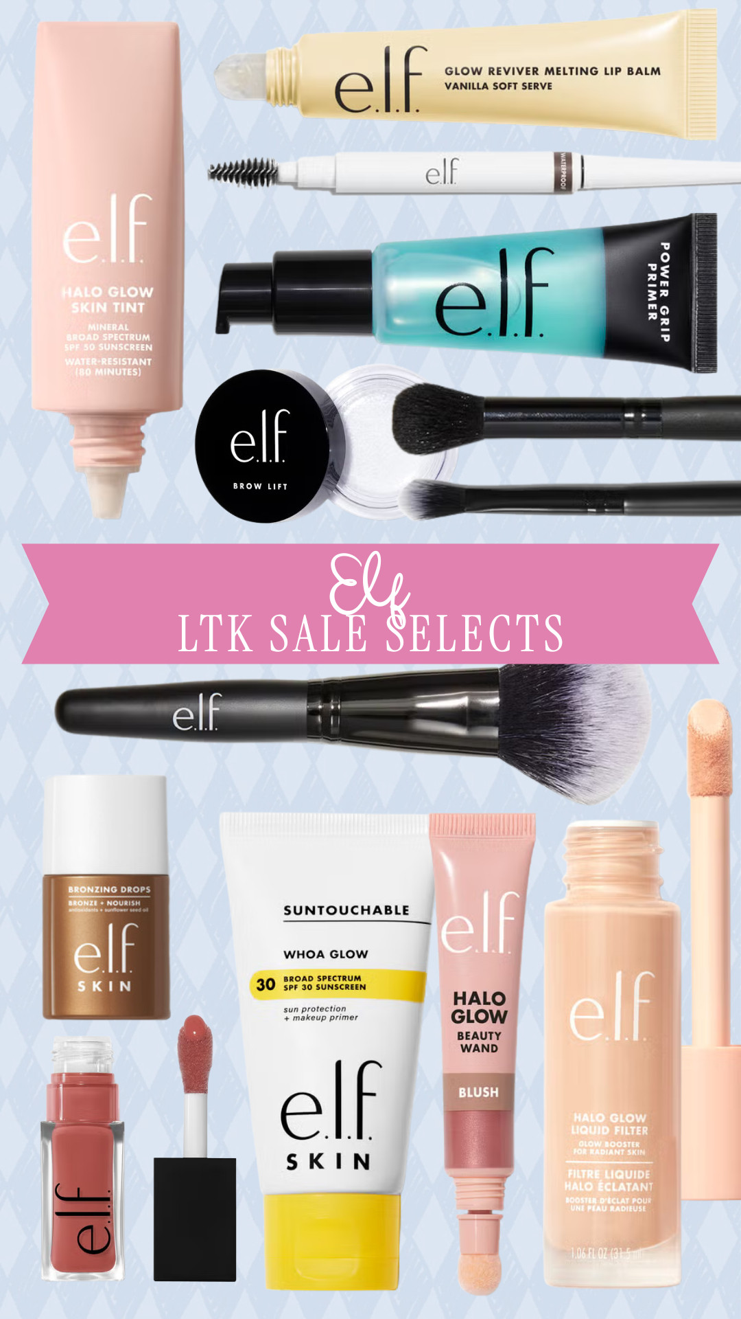 Elf LTK Sale Selects!! Linking my favorite Elf products... orders $25+ receive a free full-size bronzing drops!! 

 #LTKFallSale #LTKFindsUnder50 #LTKBeauty