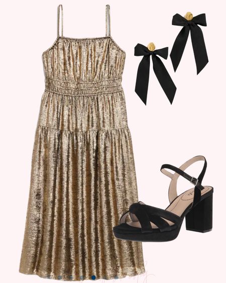 Holiday party outfit - wedding guest dress - nye outfit / Christmas party dress

#LTKparties #LTKfindsunder100 #LTKHoliday