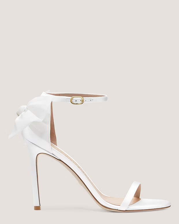 NUDISTSONG MESH BOW | Stuart Weitzman (US)