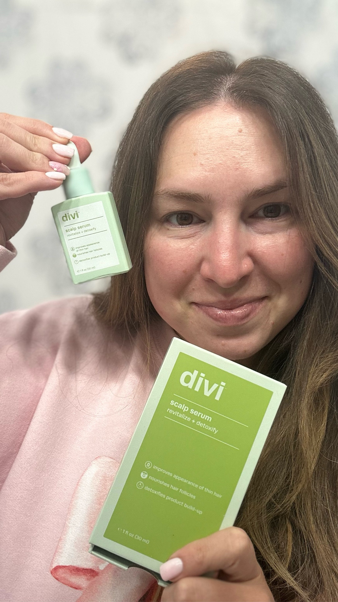 Obsessed with my divi products to prevent postpartum hair loss this time around! I also just got the volumizing shampoo too! 

#LTKFindsUnder50 #LTKBeauty #LTKFindsUnder100