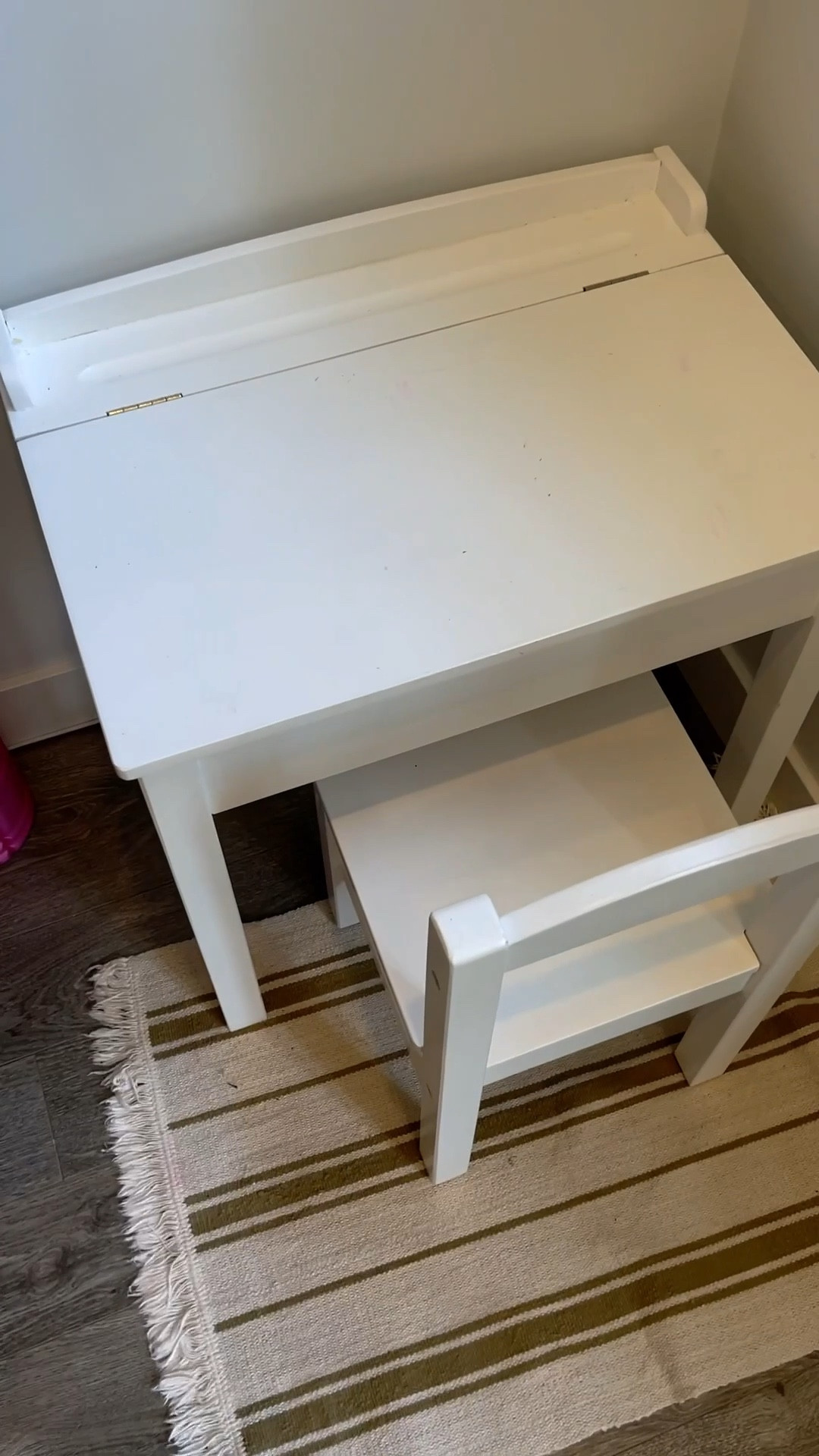 Are you looking for a kids Christmas gift idea? 🖍️ I got you! This kids desk hides the mess because it opens up to reveal hidden storage.  The best part? It actually looks cute and stylish too! My daughter literally uses it daily, and I love that I don’t need to stare at her crayons and highlighters all the time. 

#LTKGiftGuide #LTKFamily #LTKKids