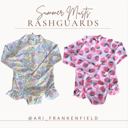How cute are these swimmies! Perfect for any little girl! They come in long sleeve rashguards and bikini styles! #swim #toddlergitl #babygirl #beach #pool

#LTKkids #LTKbaby #LTKswim
