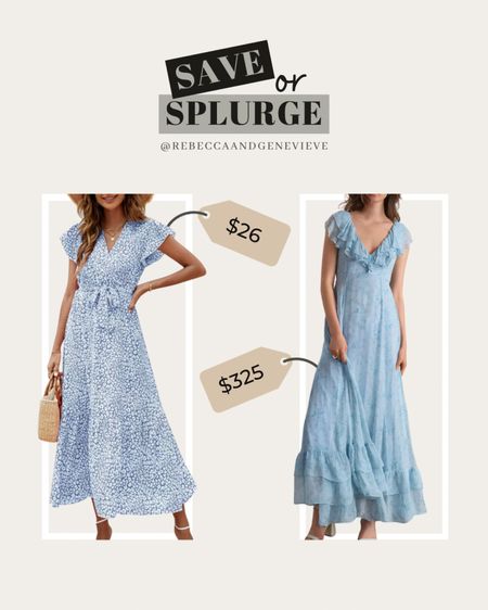 In love with this summer dress. Would you save or splurge?
-
Blue dress. Flowy dress. Midi dress. Walmart fashion. Anthropologie. Dupe  

#LTKunder50 #LTKSeasonal #LTKxAnthro