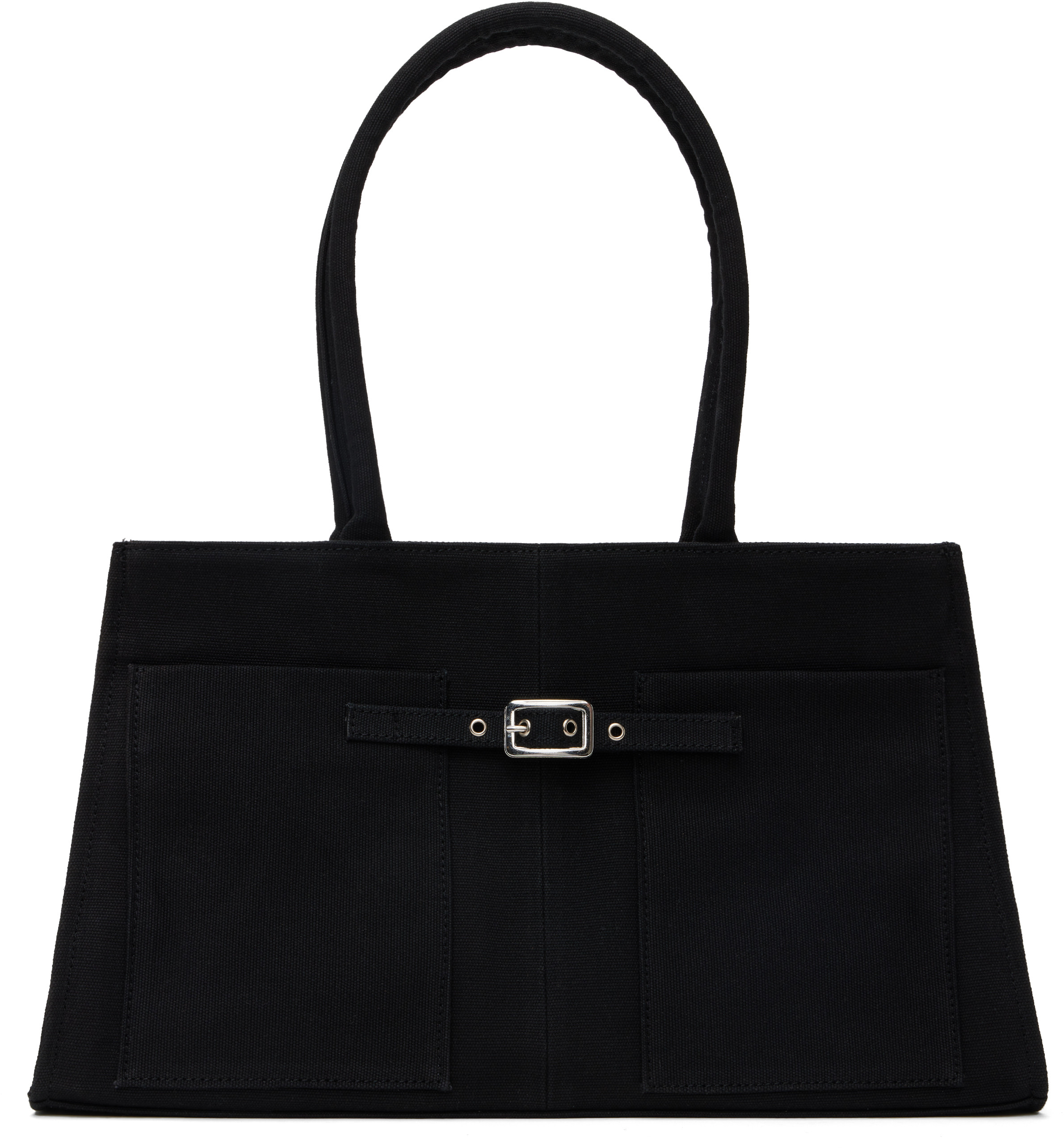 Gimaguas Black Annamaria Canvas Bag | SSENSE