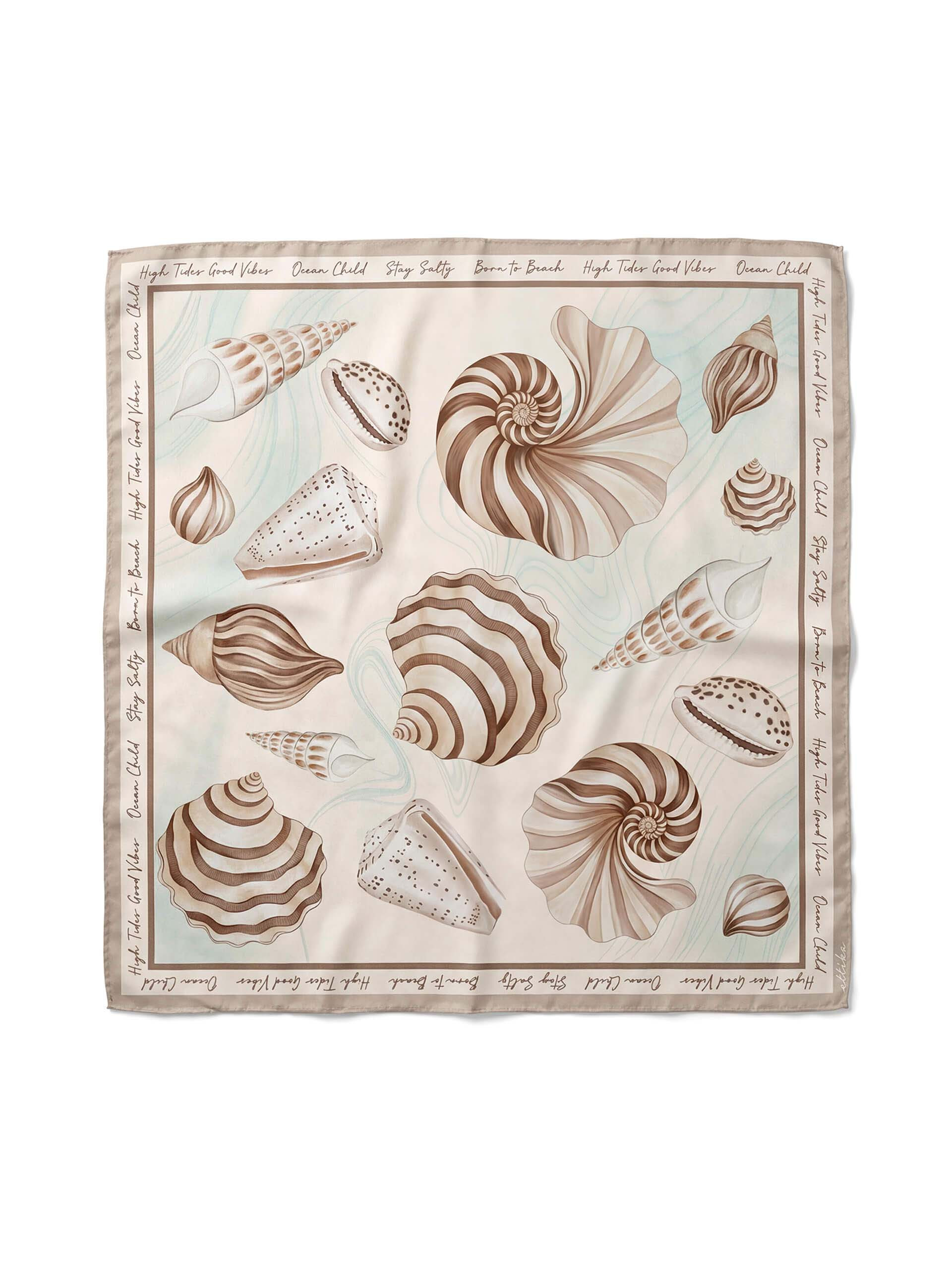 Coastal Sea Shell Scarf | Ettika
