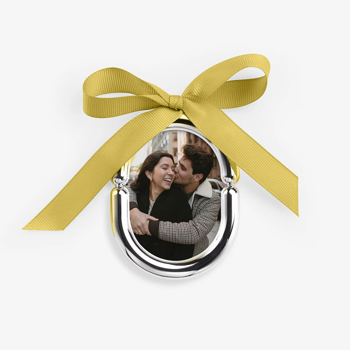 Chrome Frame Personalized Christmas Ornament | Artifact Uprising | Artifact Uprising