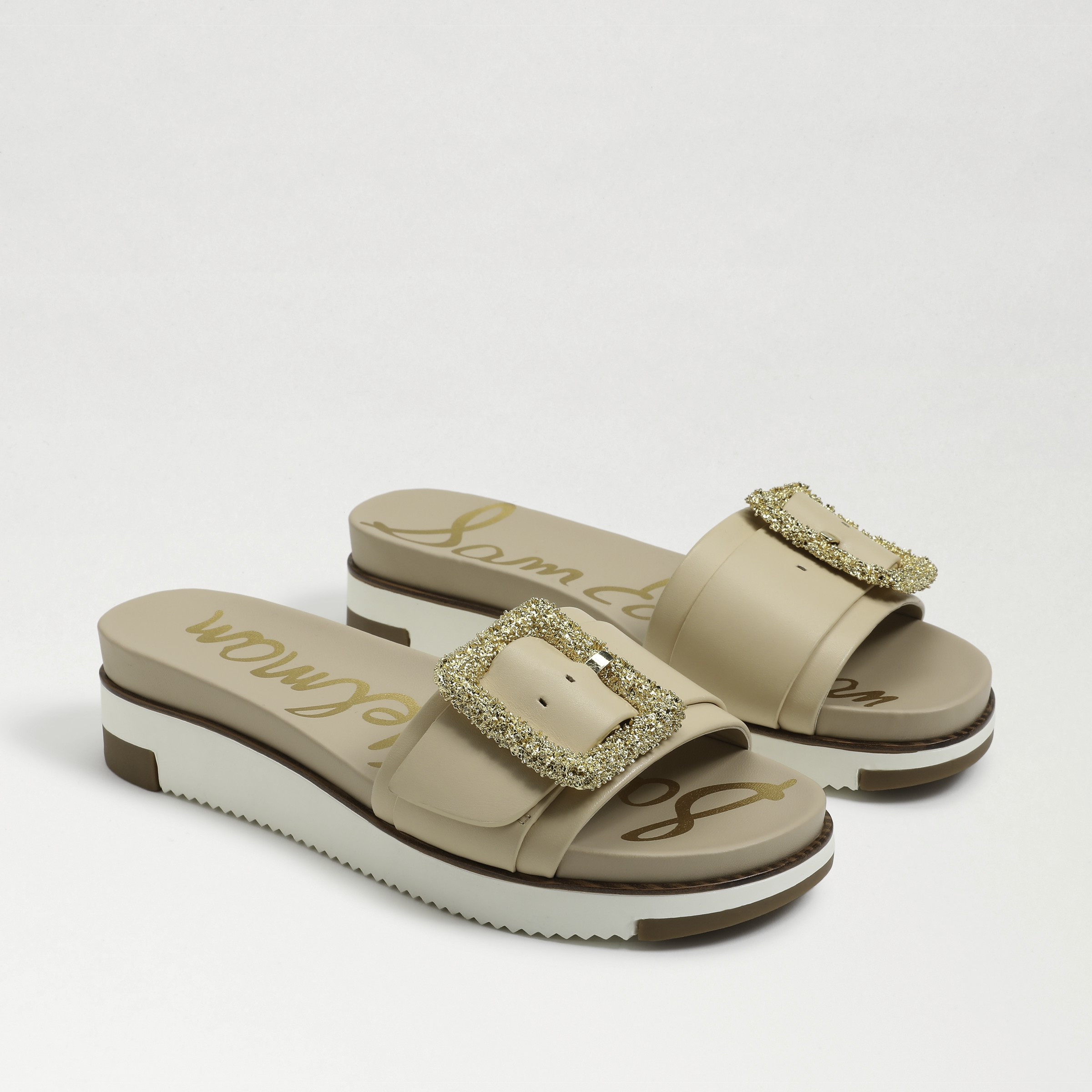 Sam Edelman Ariane Slide Sandal Natural Sand | Sam Edelman
