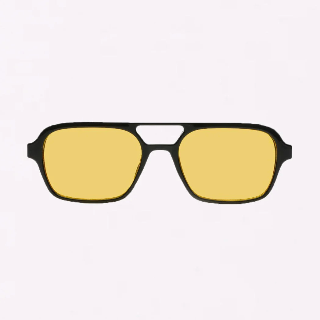 Ice Cube / Yellow | I.N.D.Y SUNGLASSES LLC