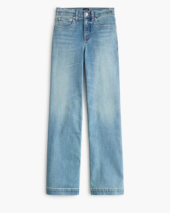 Classic wide-leg jean in all-day stretch | J.Crew Factory
