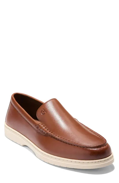 Cole Haan Greenwich Grand Venetian Loafer in British Tan/ivory at Nordstrom, Size 11.5 | Nordstrom