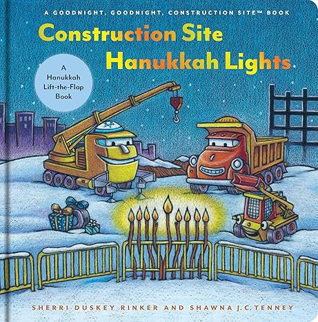 Construction Site Hanukkah Lights: A Hanukkah Lift-the-Flap Book (Goodnight Construction Site)   ... | Amazon (US)