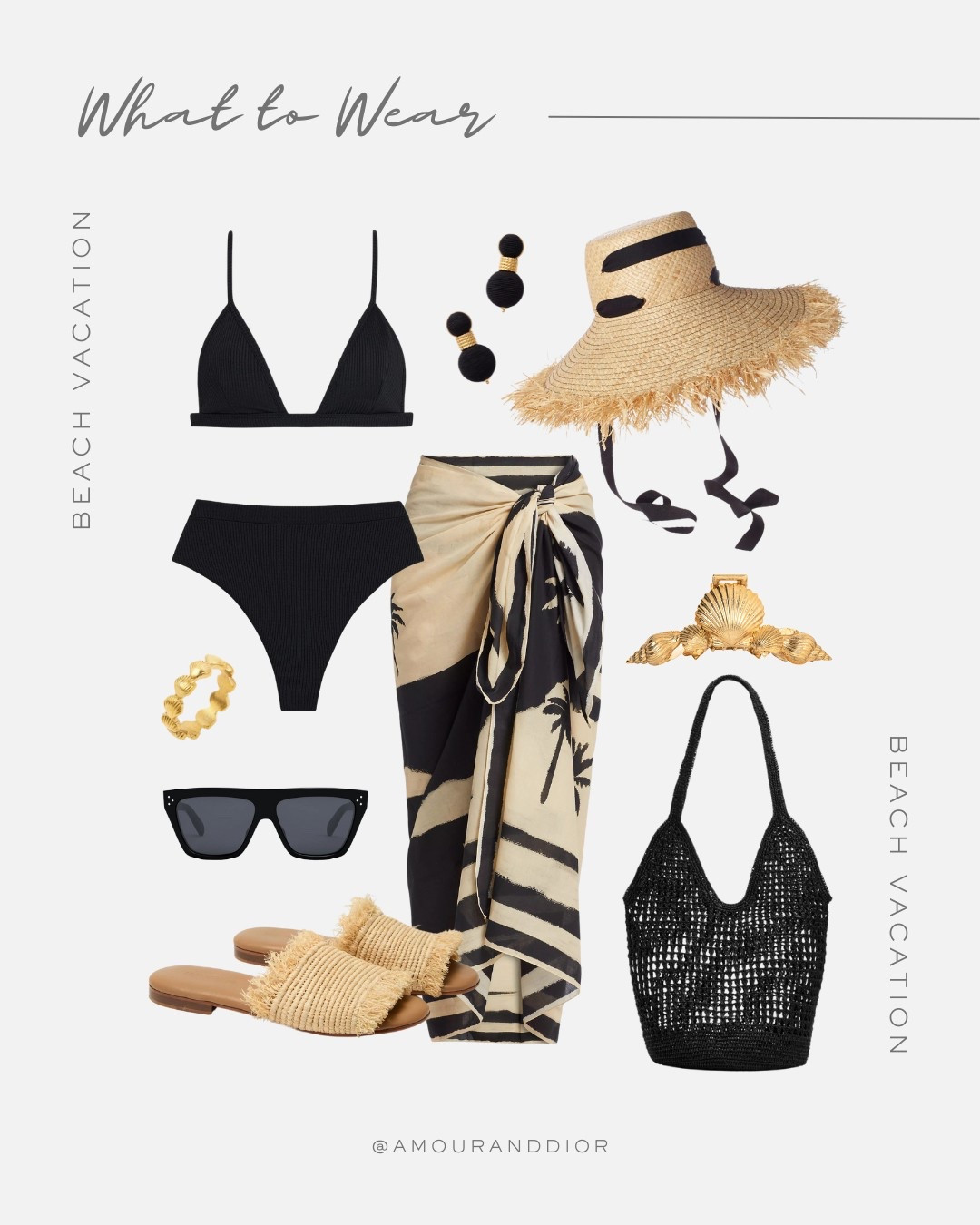 Beach vacation outfit 

#LTKTravel #LTKStyleTip #LTKSwim