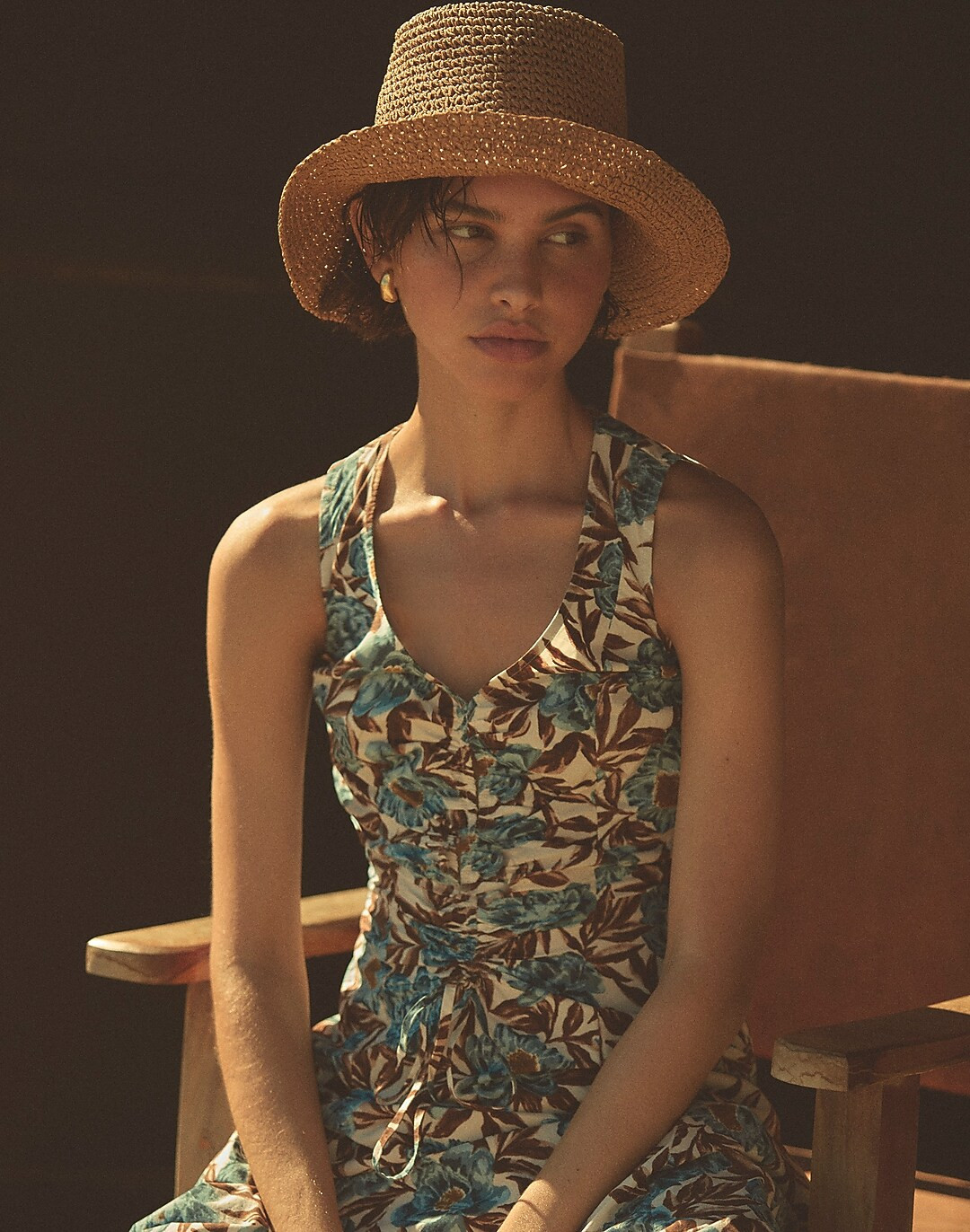 Lantern Straw Hat | Madewell
