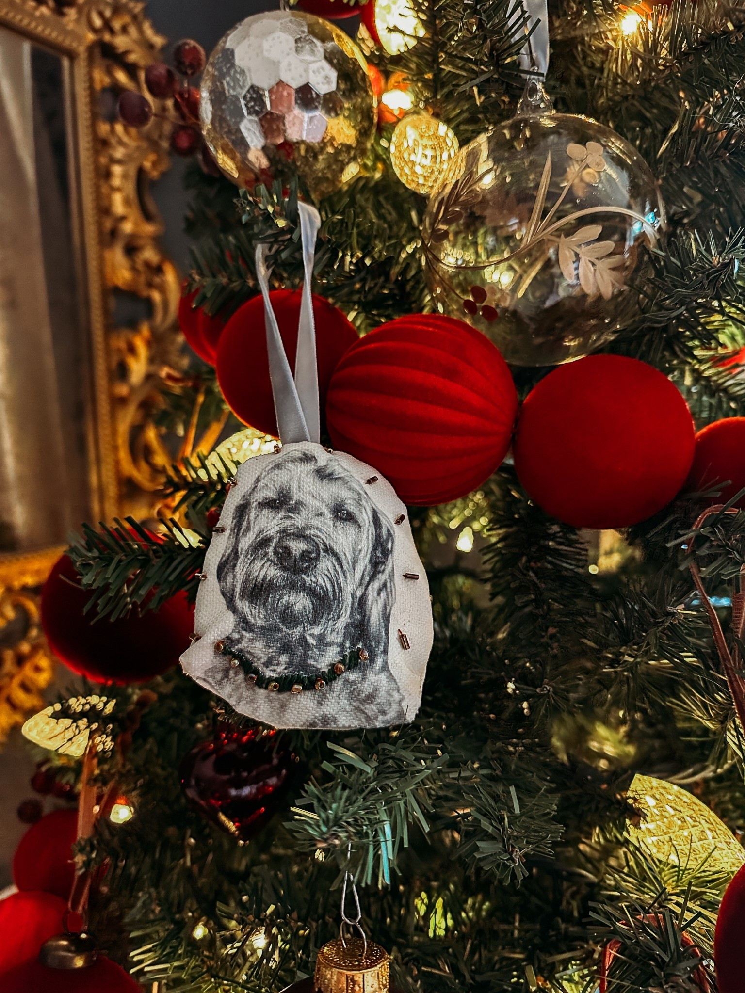 Printable fabric Christmas ornaments - family heirloom holiday craft – perfect gift

#LTKHoliday #LTKGiftGuide #LTKHome