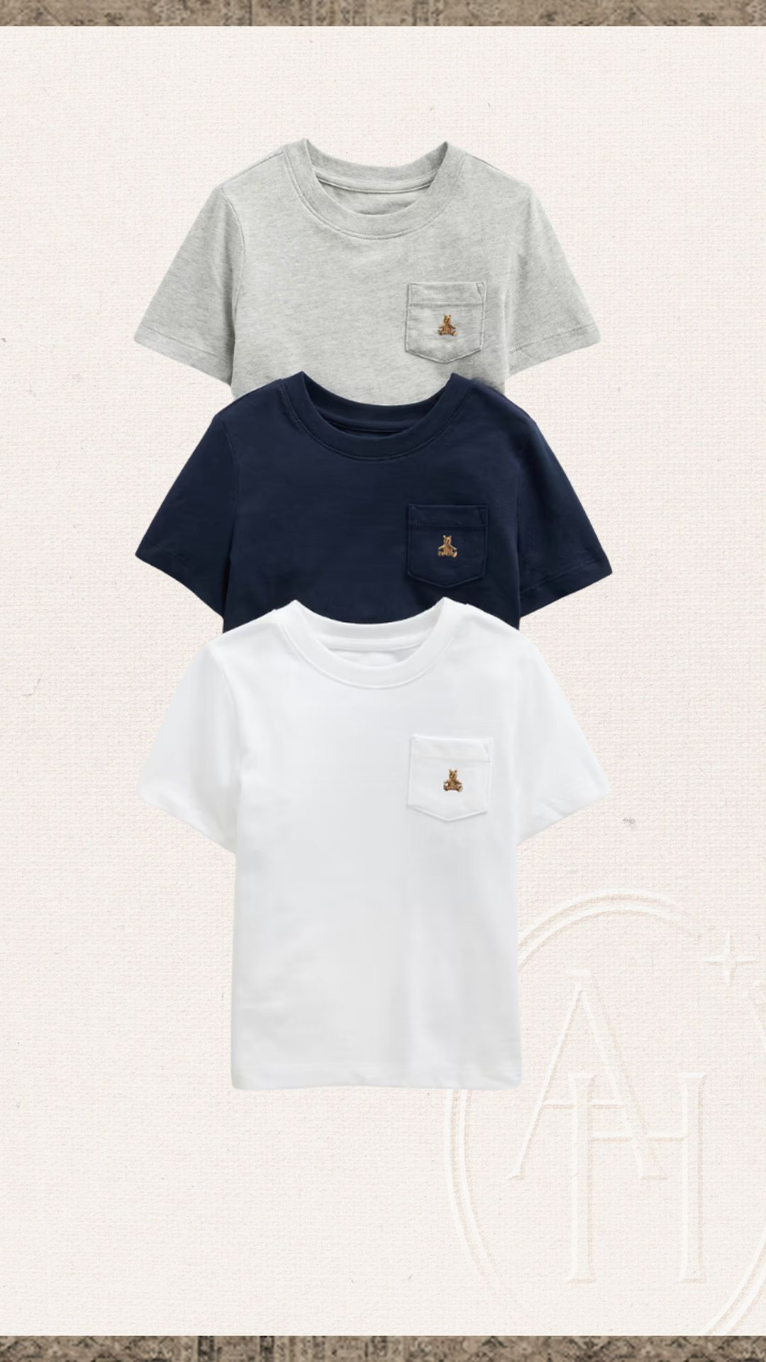 Three-pack of little boys t-shirts.  

 #LTKKids