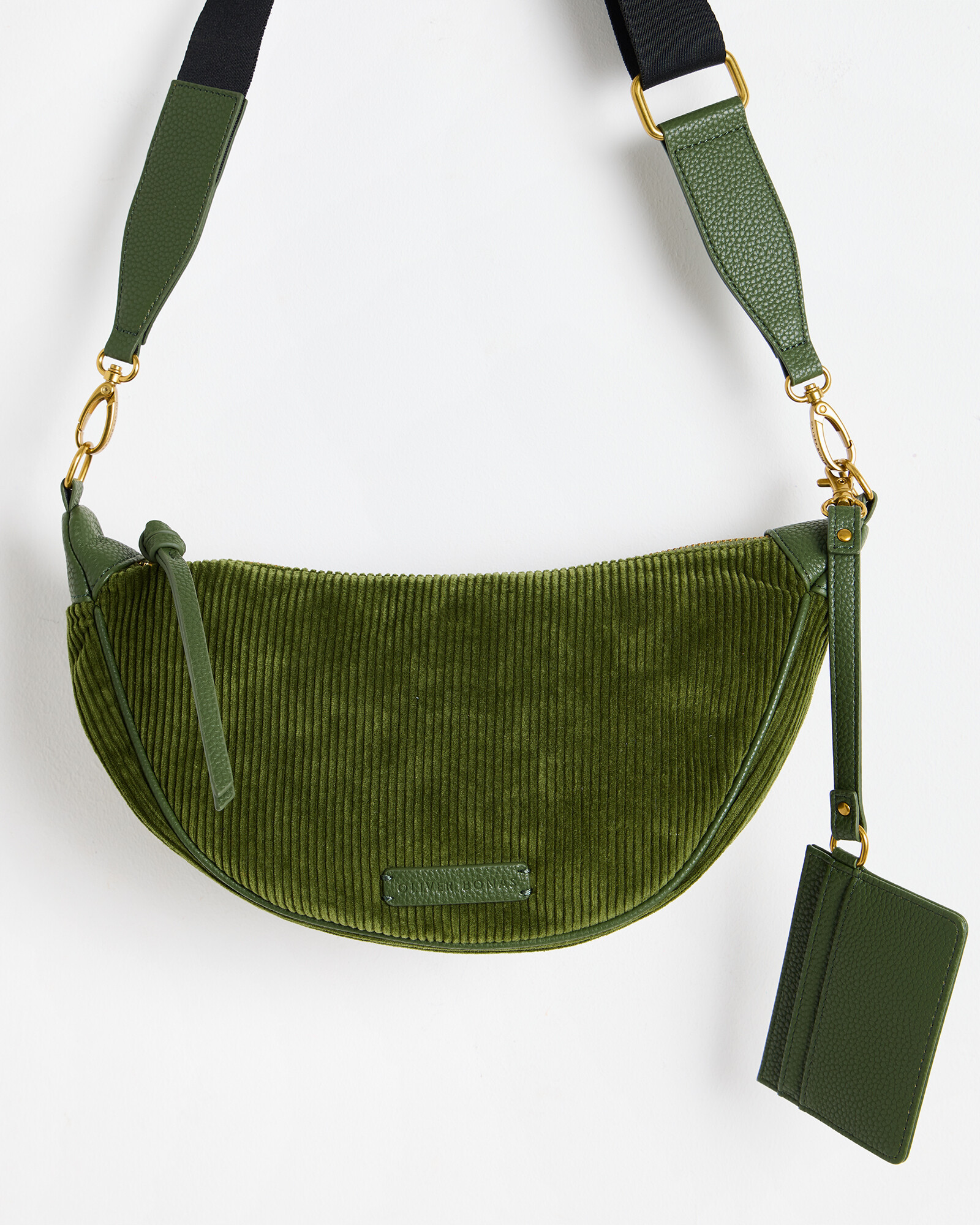 Betty Green Corduroy Crossbody Belt Bag | Oliver Bonas | Oliver Bonas (Global)