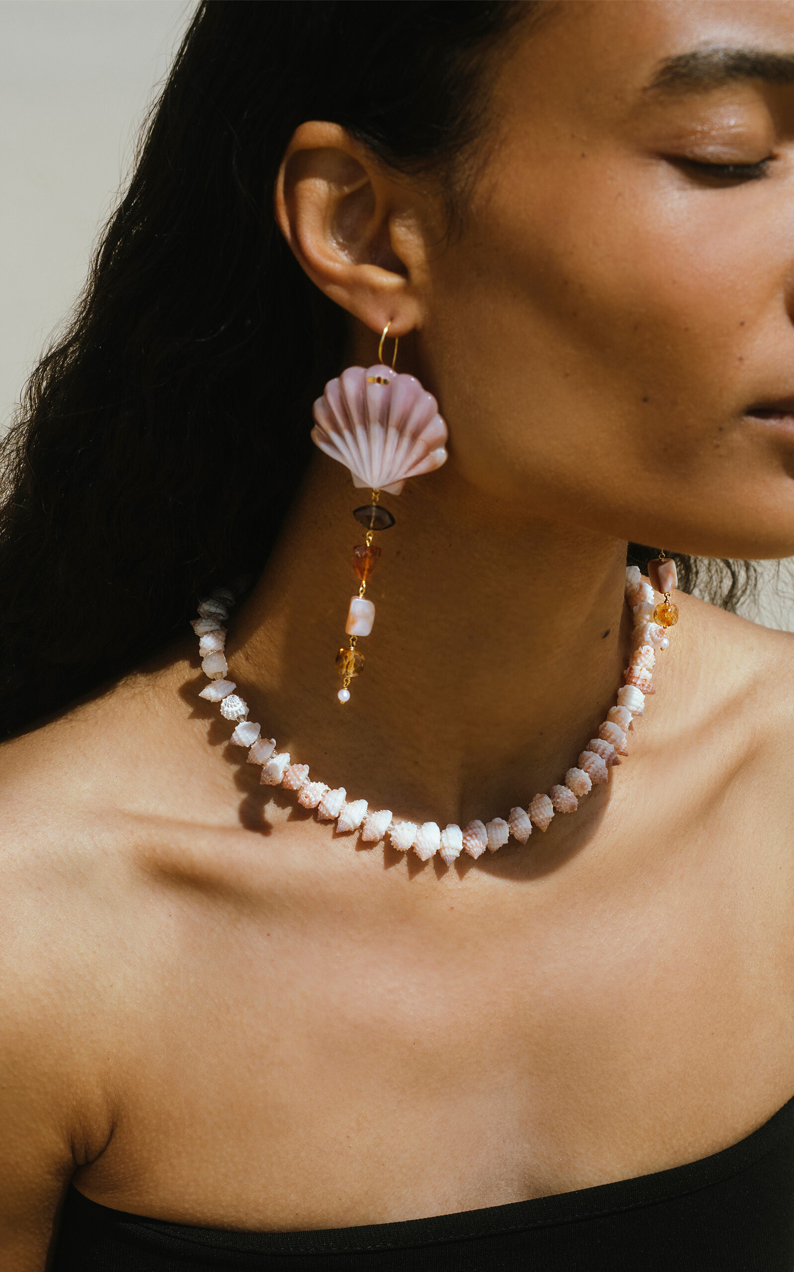 Mini Conch Necklace | Moda Operandi (Global)