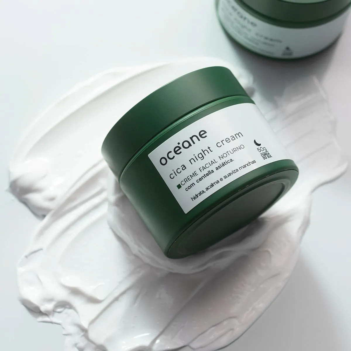 Creme Facial Noturno Cica Night Cream - Maquiagens e cosméticos Océane: Pincéis, paletas, bato... | Oceane (BR)