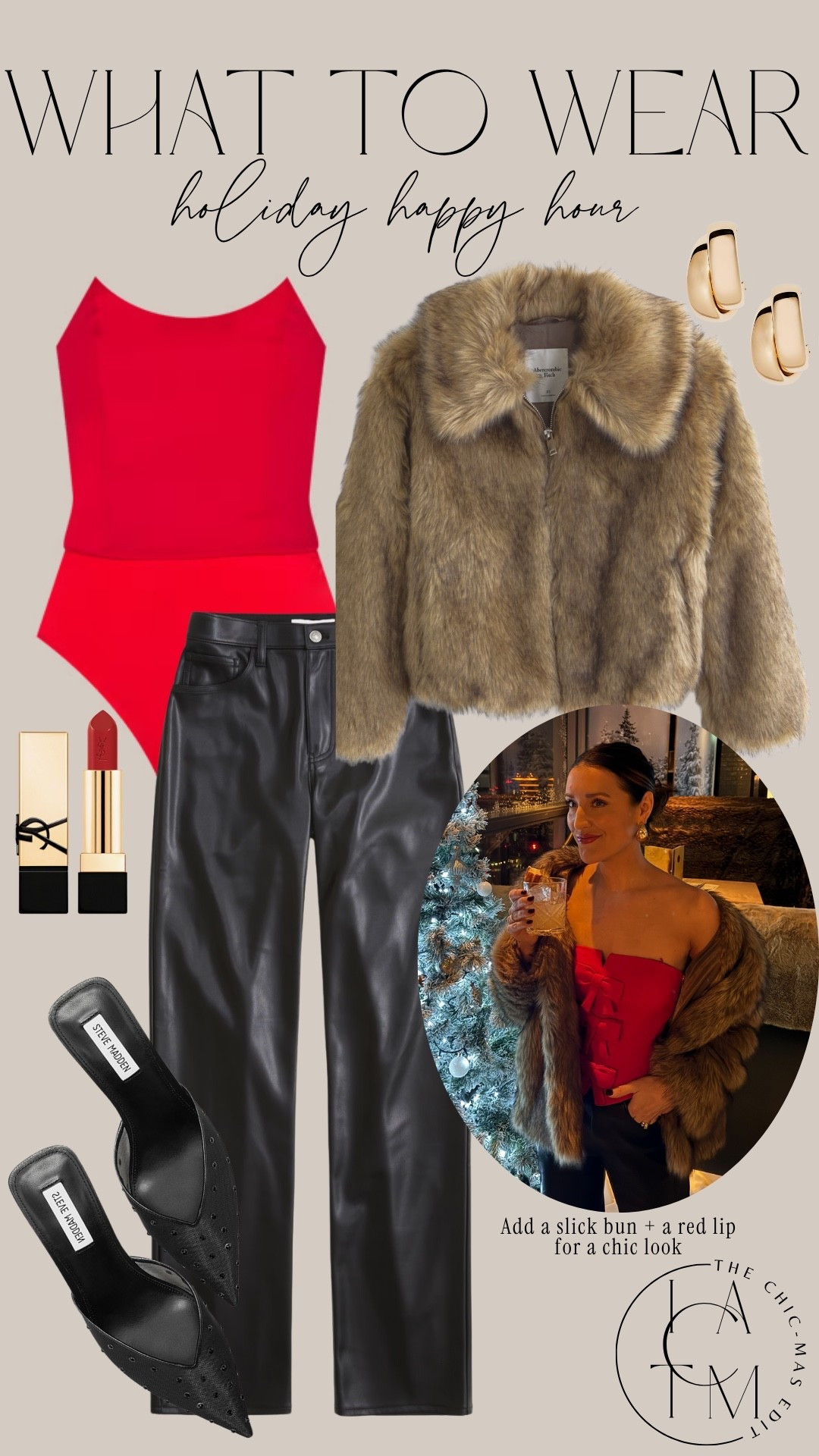 What to Wear: Holiday happy hour or date night! 

#LTKStyleTip #LTKHoliday