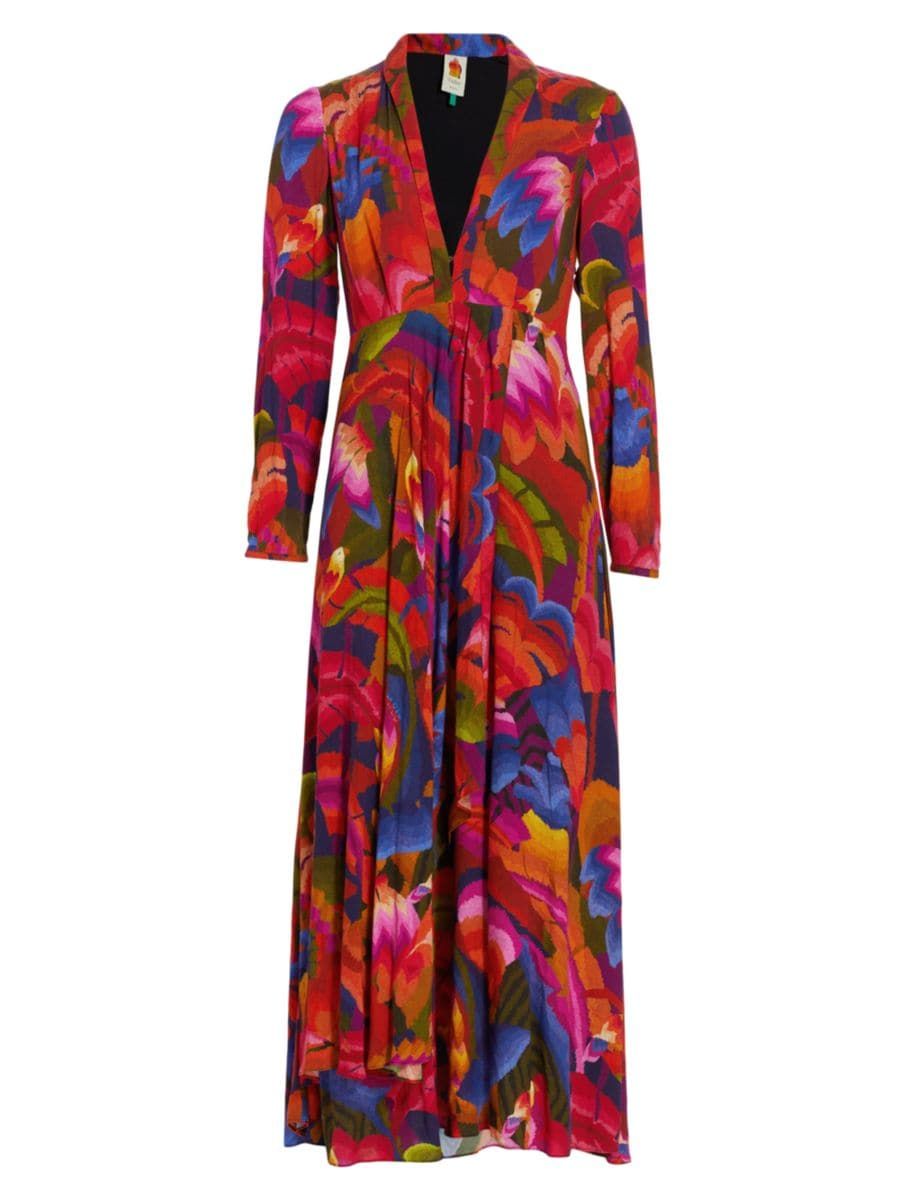 Rainbow Forest Maxi Dress | Saks Fifth Avenue