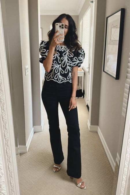 I’m just shy of 5-7” wearing the size small top and size 0 jeans, date night style, date night outfit, StylinByAylin 

#LTKstyletip #LTKSeasonal #LTKunder100