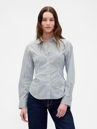 Organic Cotton Poplin Dolman Classic Shirt | Gap (US)