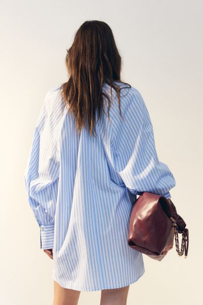 Oversized Tie-detail Dress | H&M (US + CA)