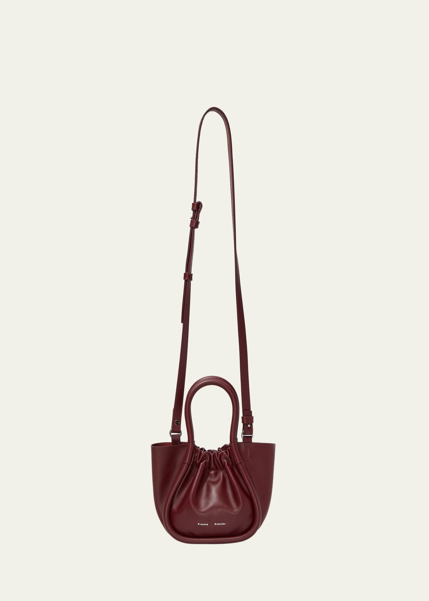 Proenza Schouler XS Ruched Leather Tote Bag | Bergdorf Goodman