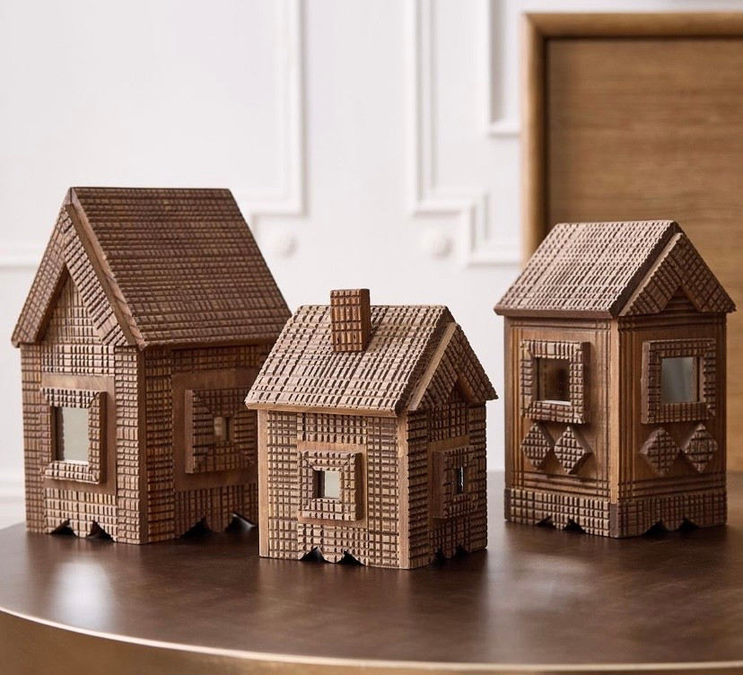 Artisan Wood Village Houses

#LTKFindsUnder50 #LTKHoliday #LTKHome