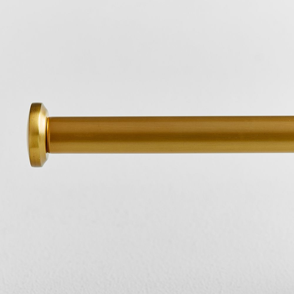 Classic Steel Rod - Brass | Pottery Barn Teen