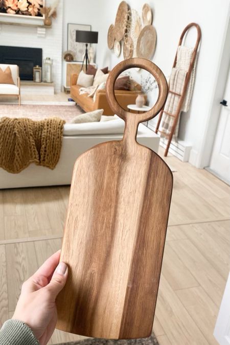 This handle is so fun! Styled as decor, this wooden cutting board will look great against my white kitchen. 



#LTKstyletip #LTKhome #LTKfindsunder50