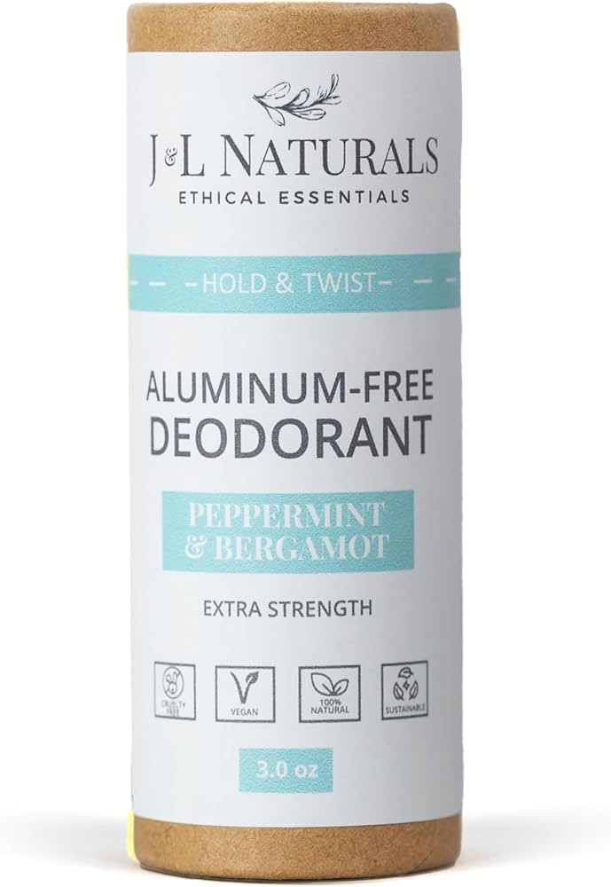 J&L Naturals Aluminum Free Deodorant for Men & Women | 100% Natural Ingredients With Coconut Oil,... | Amazon (US)