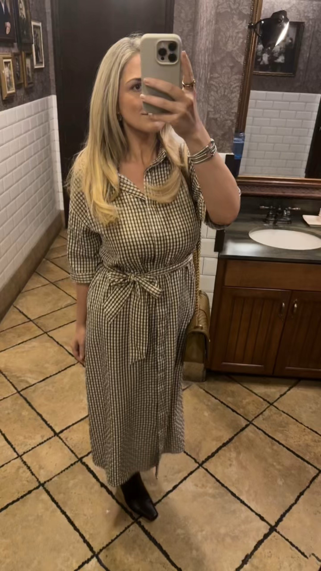 Didn’t have time to change but switched out my gold flats for brown boots for date night! The entire outfit is from AMZ. The dress is a look for less 
Stylewithnosecrets 
Sale
Deal
Steal
Outfit
Black Friday
Tnuck

#LTKdayinmylife #LTKSaleAlert #LTKCyberWeek