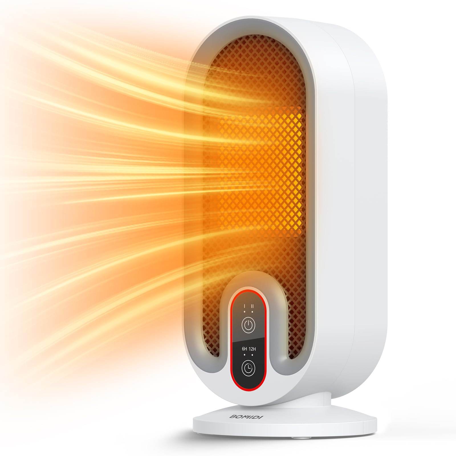 Space Heater, Portable Electric Heaters for Indoor Use with Thermostat, 6-12H Timer, LED Display,... | Amazon (US)